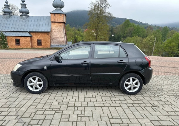 Toyota Corolla cena 6900 przebieg: 191000, rok produkcji 2004 z Choroszcz małe 37